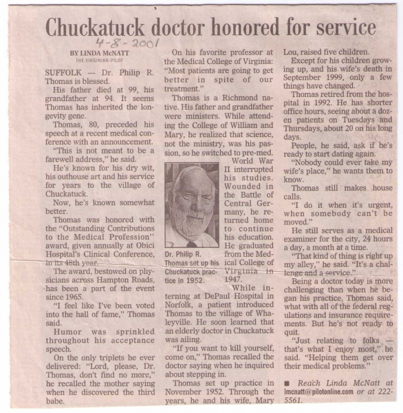 Chuckatuck-Doctor-Honored-for-Services