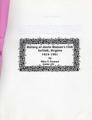 Junto Woman's Club history-by-alice-seaman-img735