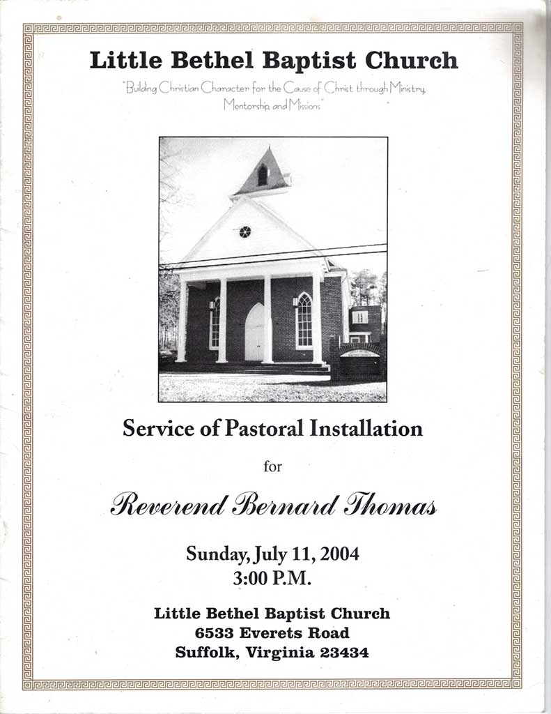 LBBC Pastoral Inst. 7-11-2004