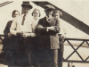 L to R - ? - James Elwood Gayle, Sr.- Edith Gayle Bradshaw - Ross Bradshaw - Louise Gayle Sutton on Reid's Ferry Bridge